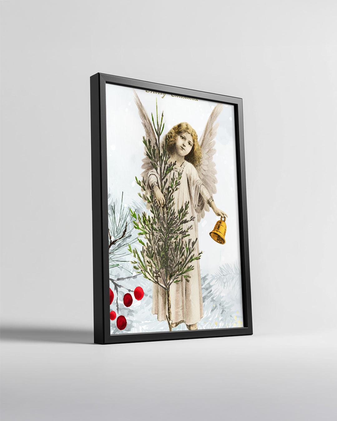 Farmhouse Holiday Tree Poster Tablosu