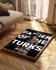 Father Of The Turks – Modern Liderlik Tasarımı Poster Tablosu