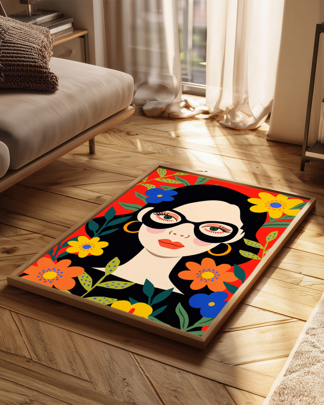 Femme Vibrant Poster Tablosu