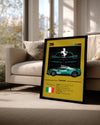 Ferrari 296 Poster Tablosu