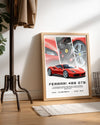 Ferrari 488 GTB Poster Tablosu