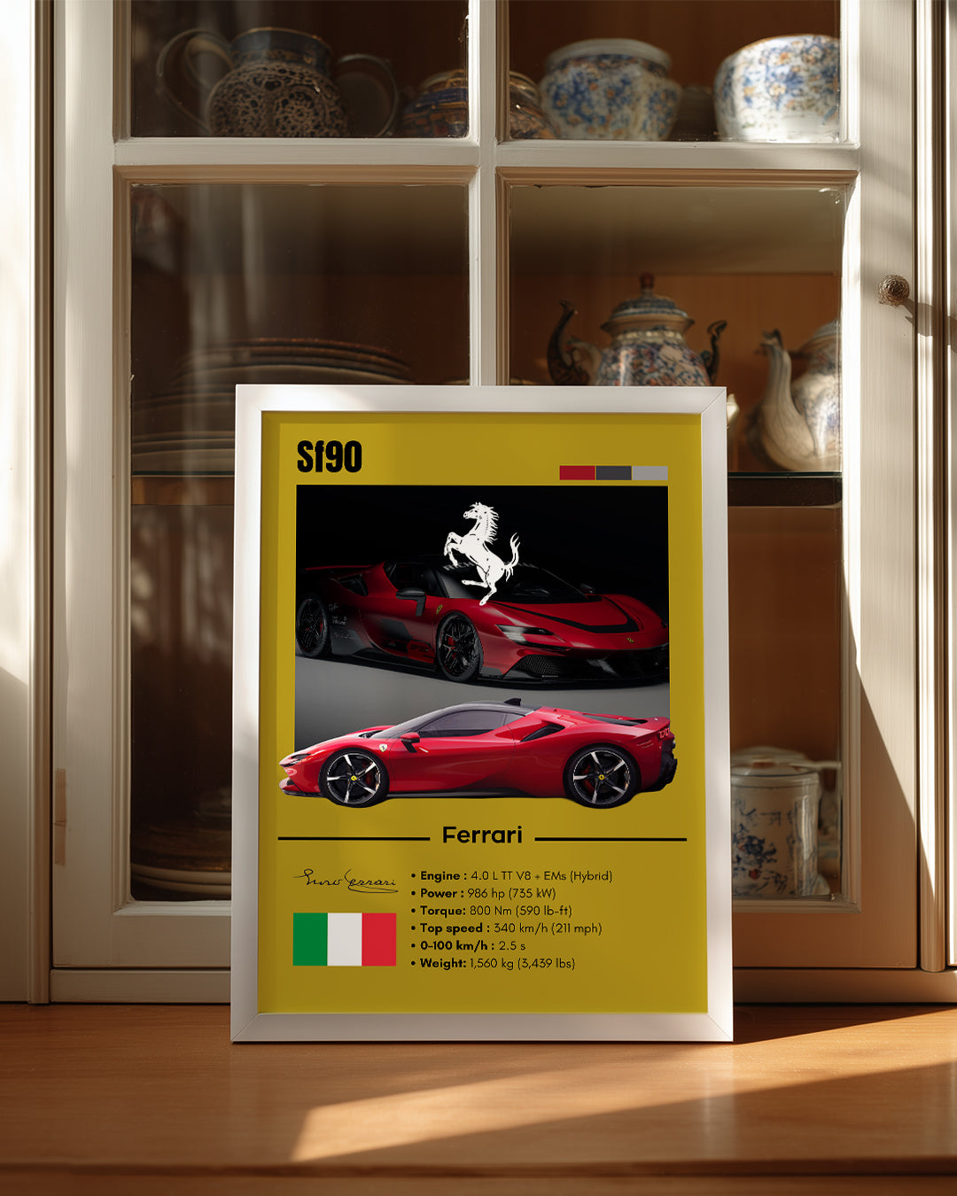 Ferrari 499p Poster Tablosu