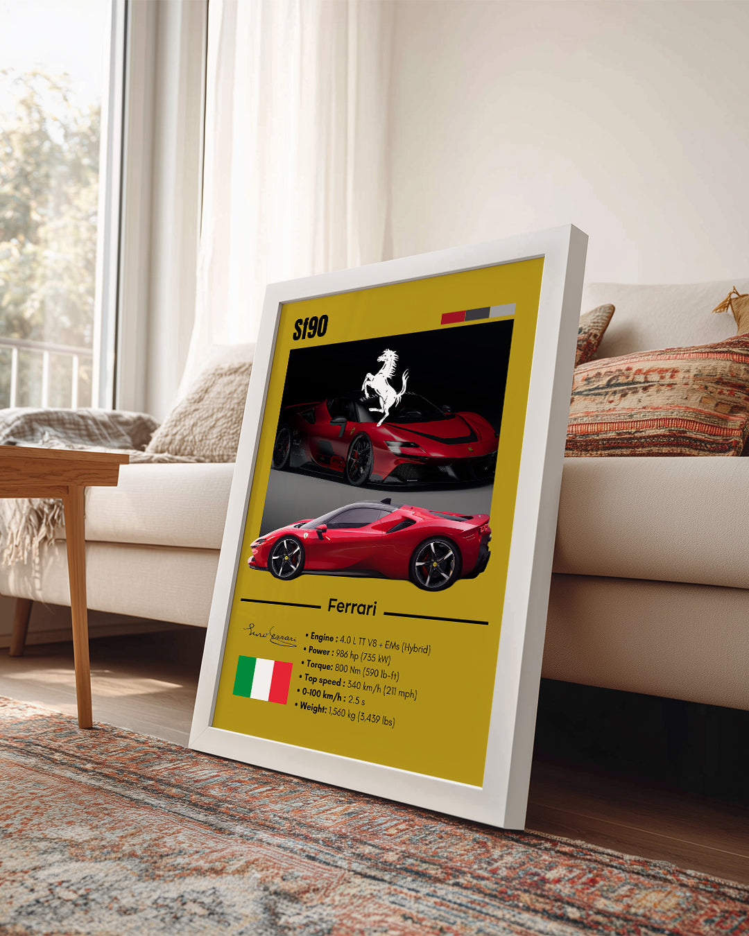 Ferrari 499p Poster Tablosu