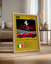 Ferrari 499p Poster Tablosu