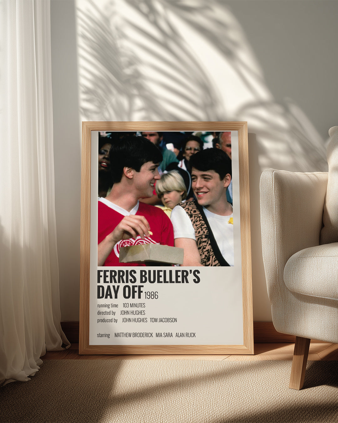 Ferris Buellers Day Off Poster Tablosu