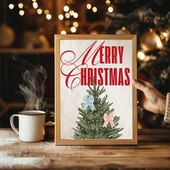 Festive Baubles Display Poster Tablosu