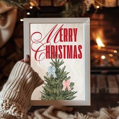 Festive Baubles Display Poster Tablosu