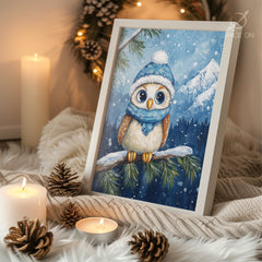 Festive Tree Lights Poster Tablosu