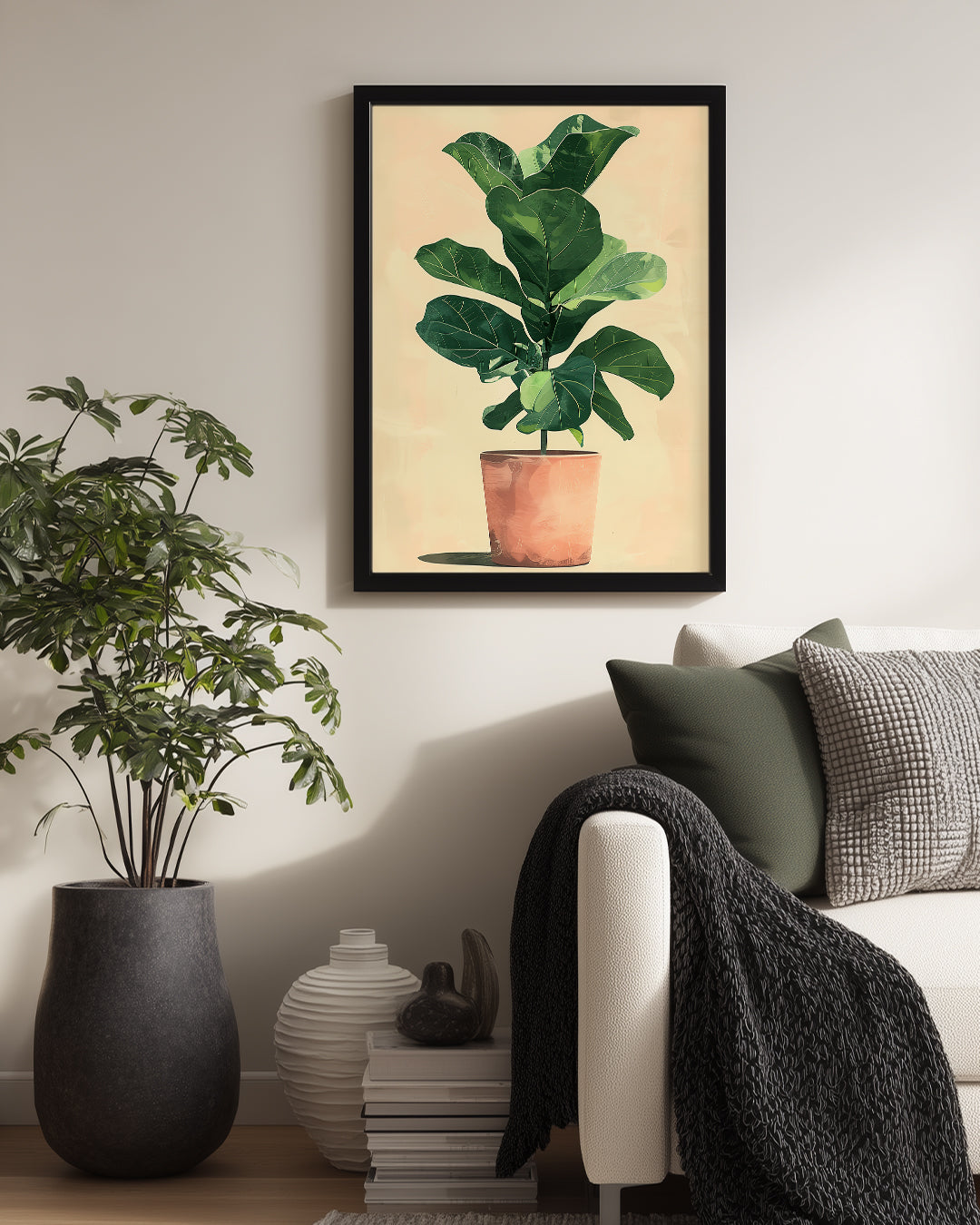 Fiddle Leaf Poster Tablosu