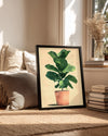 Fiddle Leaf Poster Tablosu
