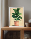 Fiddle Leaf Poster Tablosu