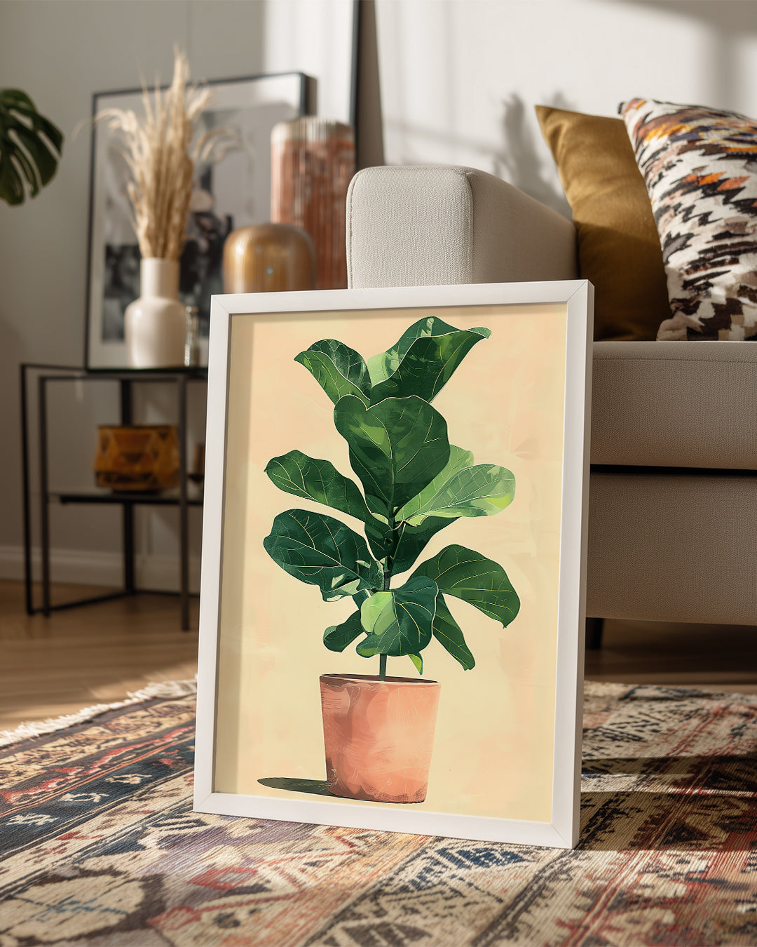 Fiddle Leaf Poster Tablosu