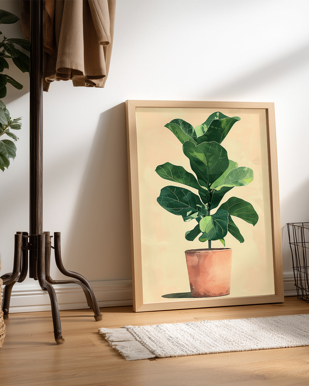Fiddle Leaf Poster Tablosu