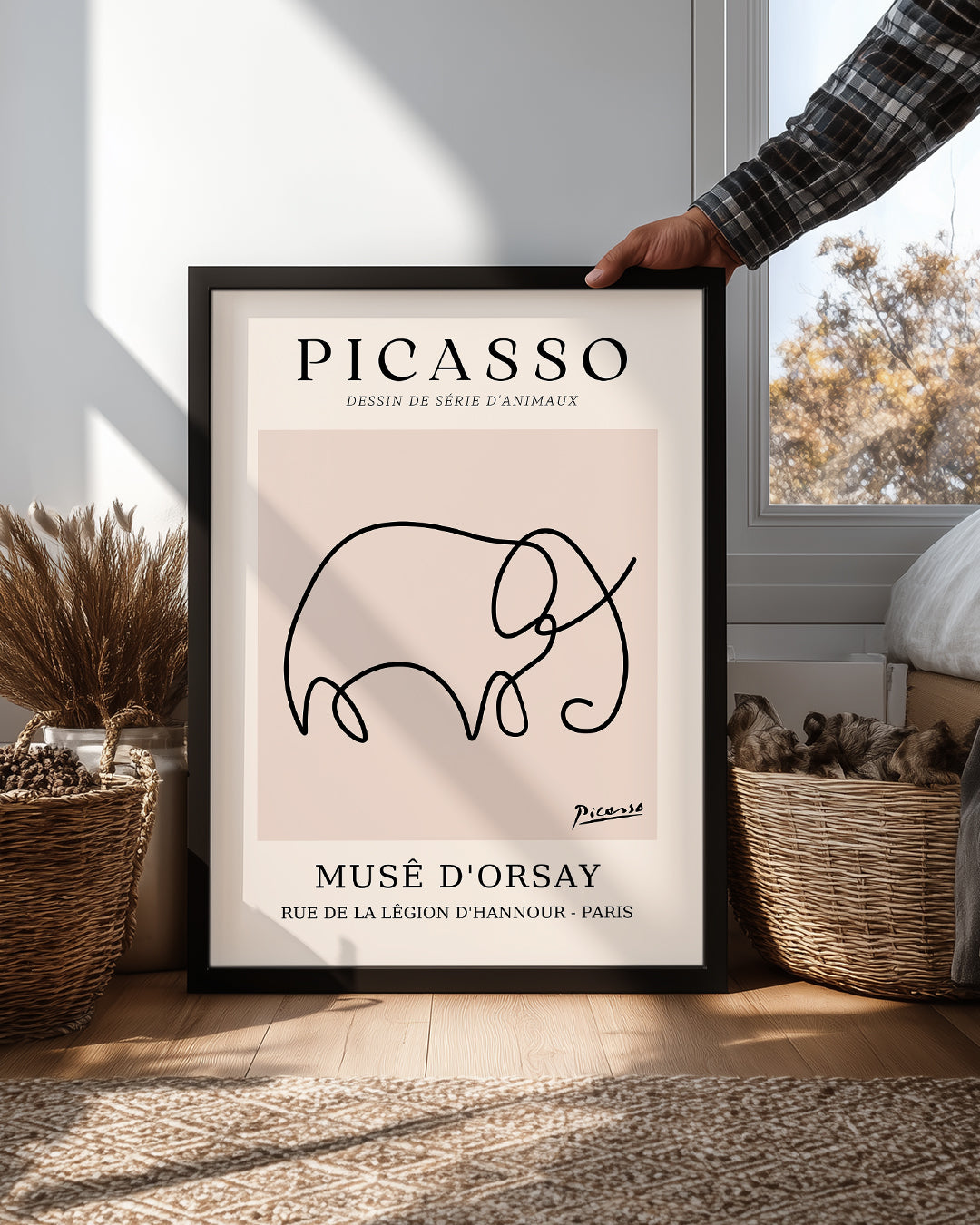 Fil - Pablo Picasso Poster Tablosu
