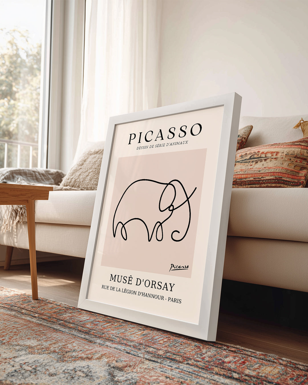 Fil - Pablo Picasso Poster Tablosu