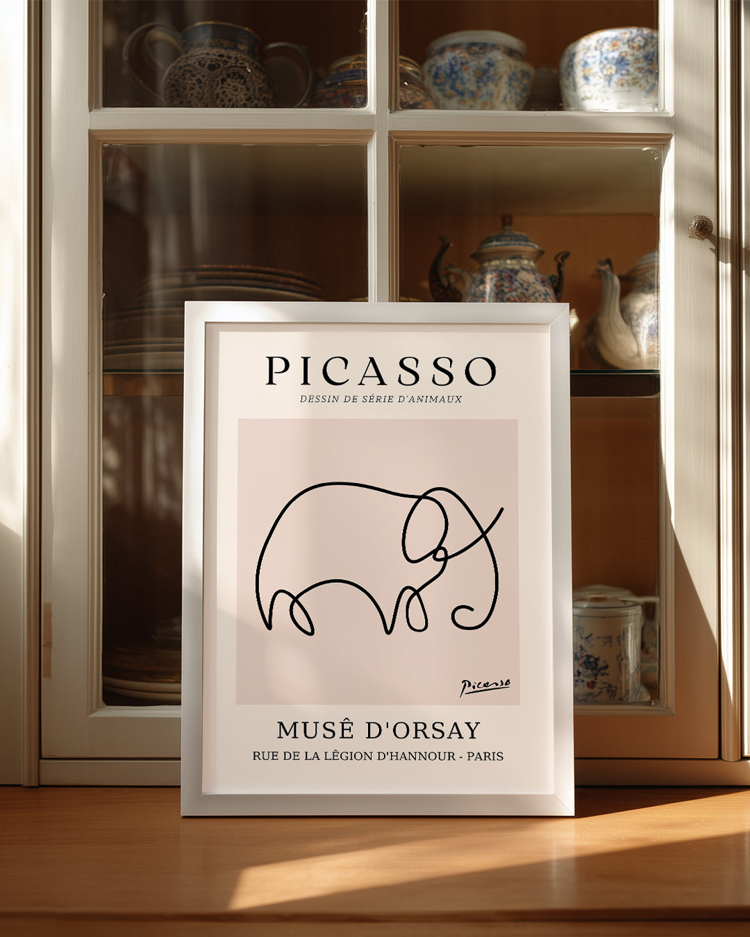 Fil - Pablo Picasso Poster Tablosu
