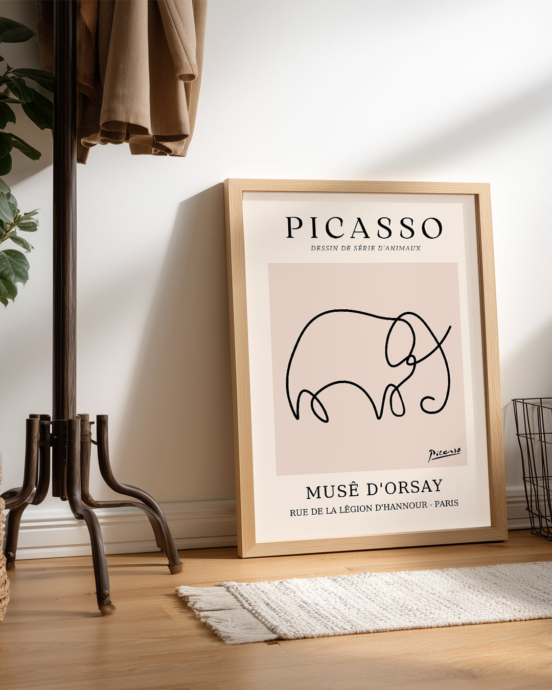 Fil - Pablo Picasso Poster Tablosu