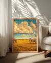 Fil - Savana Manzarası Poster Tablosu