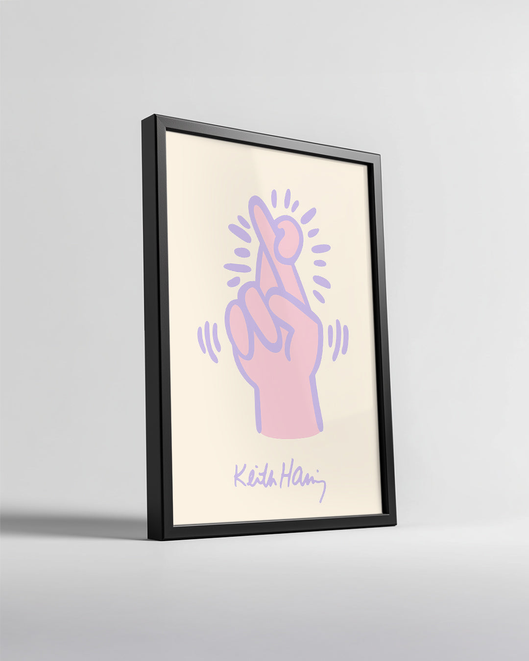 Finger Heart Poster Tablosu