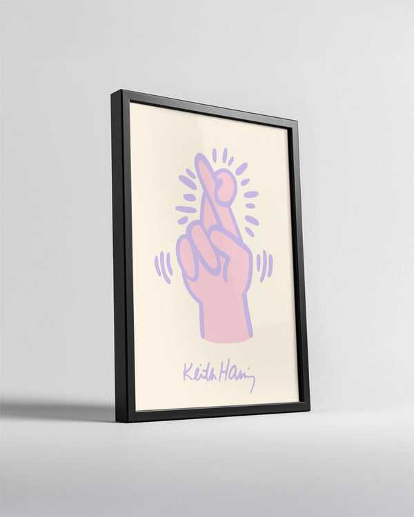 Finger Heart Poster Tablosu