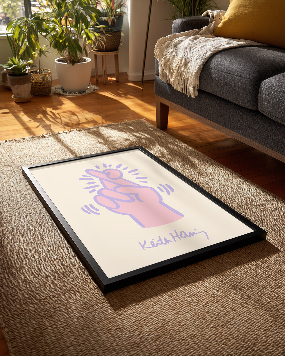 Finger Heart Poster Tablosu