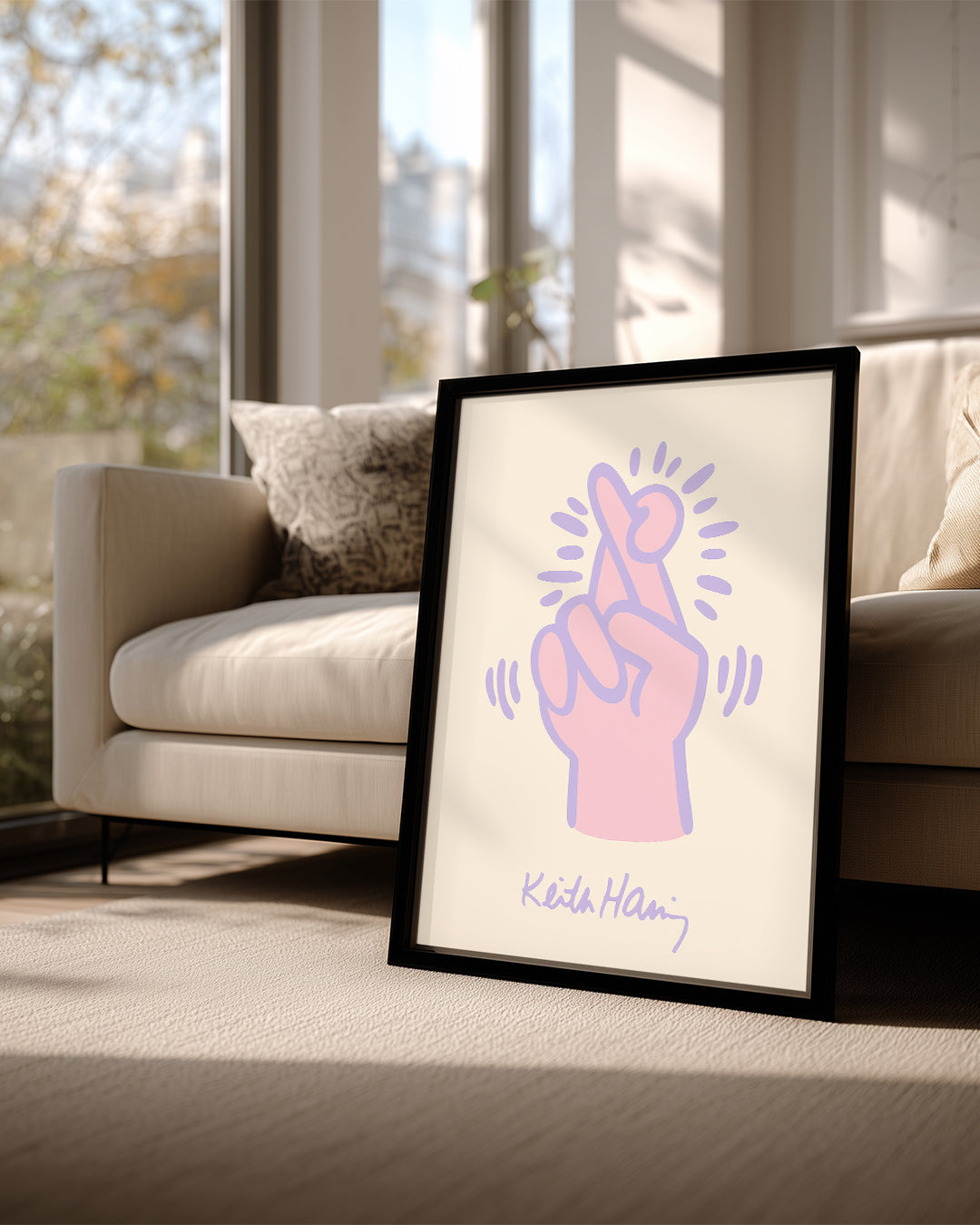 Finger Heart Poster Tablosu
