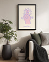Finger Heart Poster Tablosu