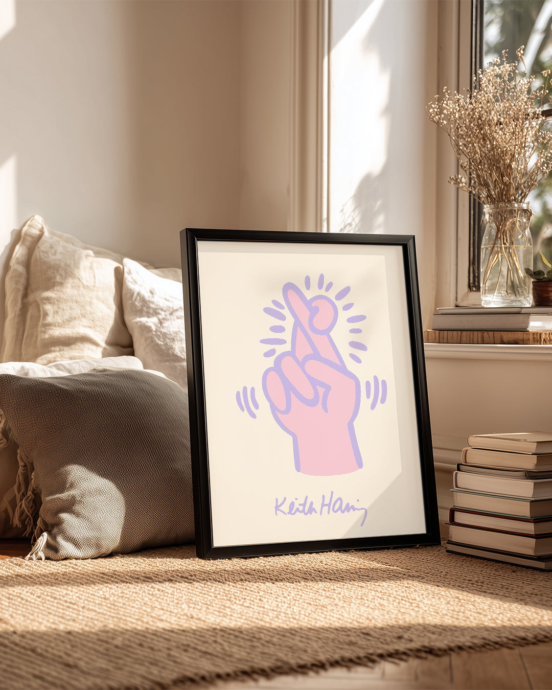 Finger Heart Poster Tablosu