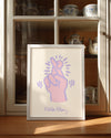 Finger Heart Poster Tablosu