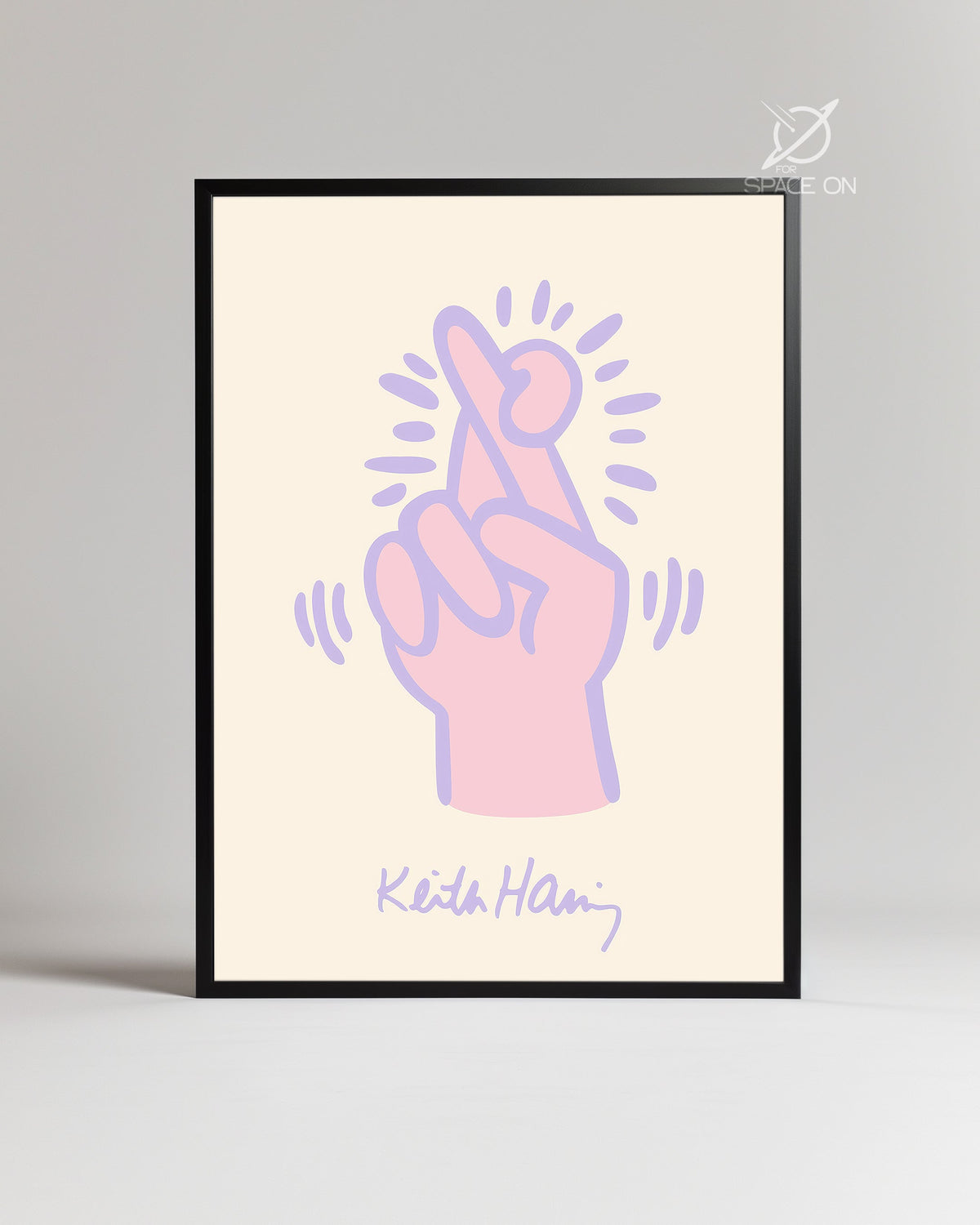 Finger Heart Poster Tablosu