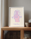 Finger Heart Poster Tablosu
