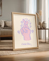 Finger Heart Poster Tablosu