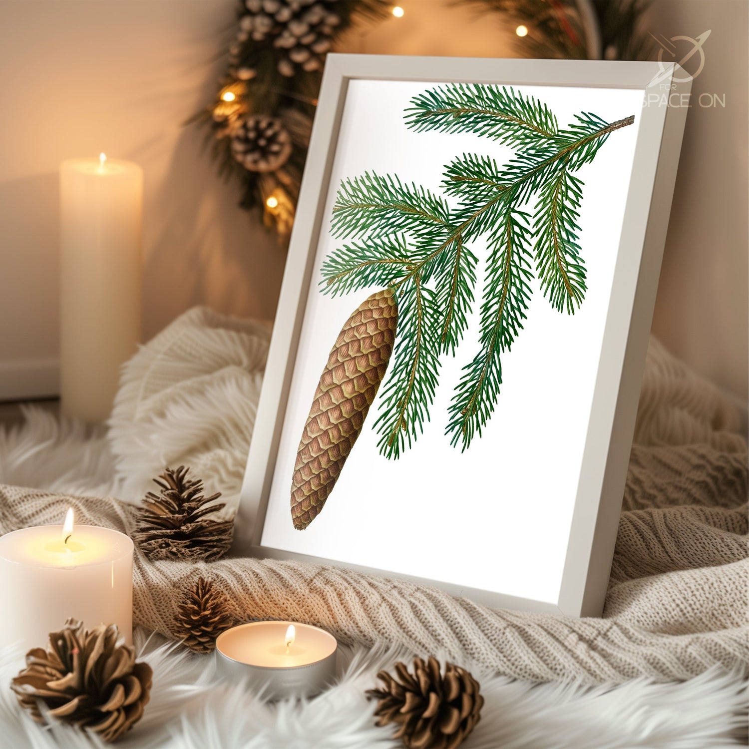 Fireside Chat Scene Poster Tablosu