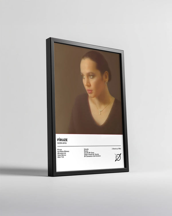 Firuze - Sezen Aksu Poster Tablosu