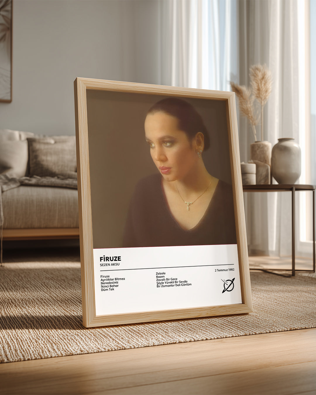 Firuze - Sezen Aksu Poster Tablosu