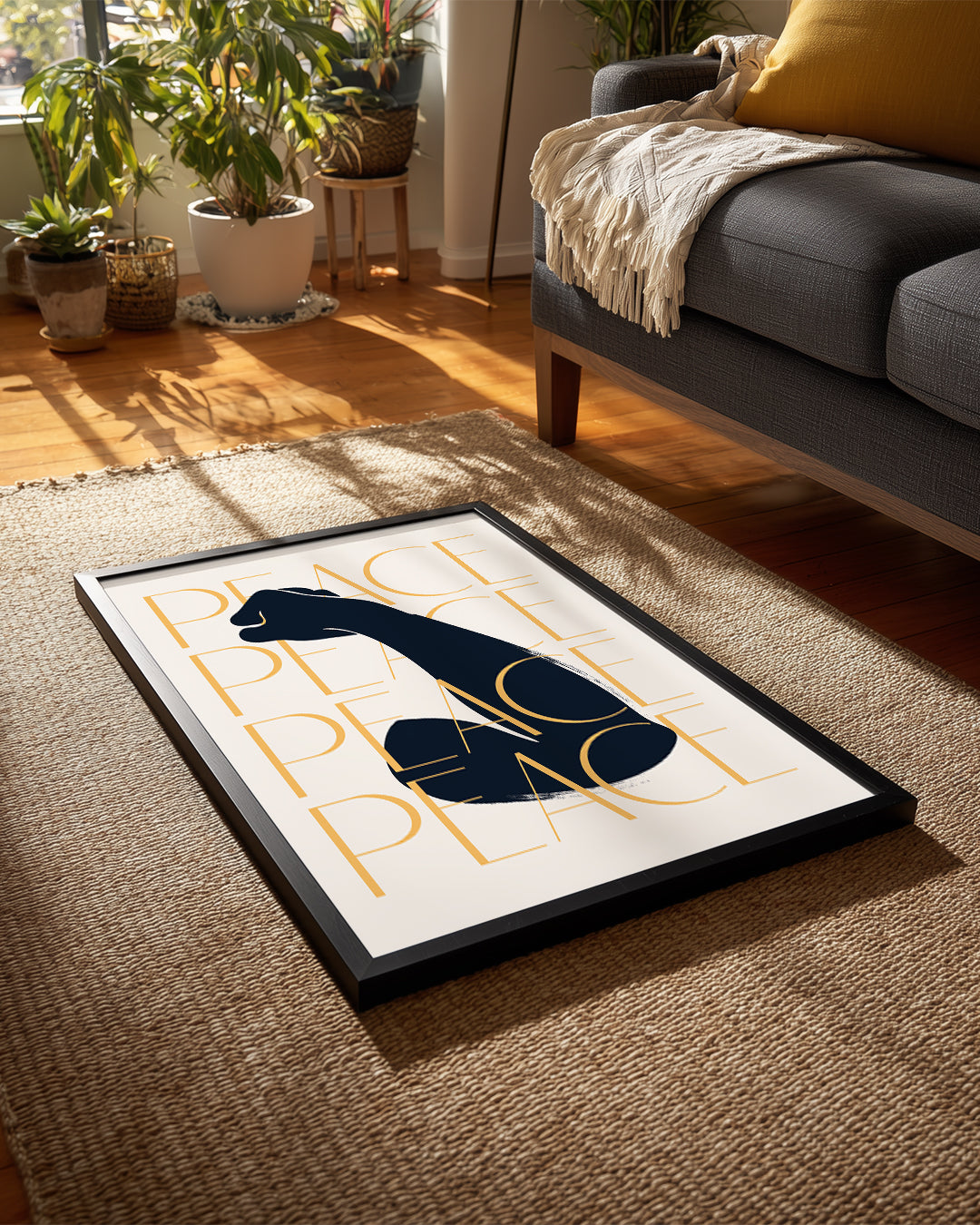 Fist Power Poster Tablosu
