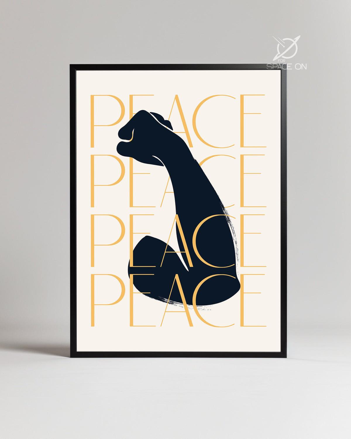 Fist Power Poster Tablosu