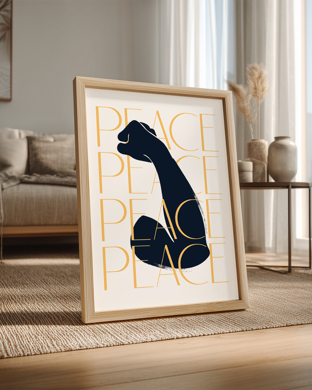 Fist Power Poster Tablosu