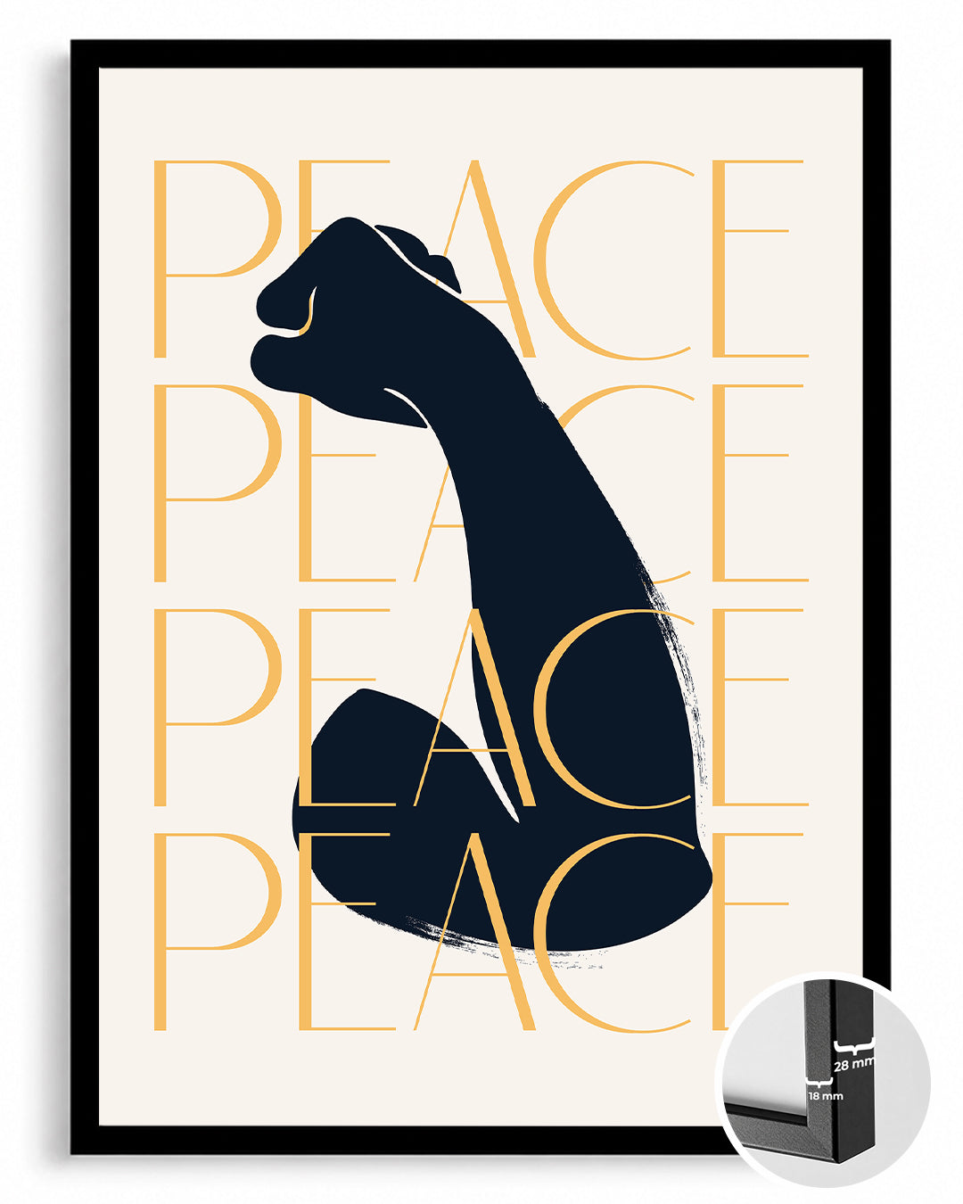 Fist Power Poster Tablosu
