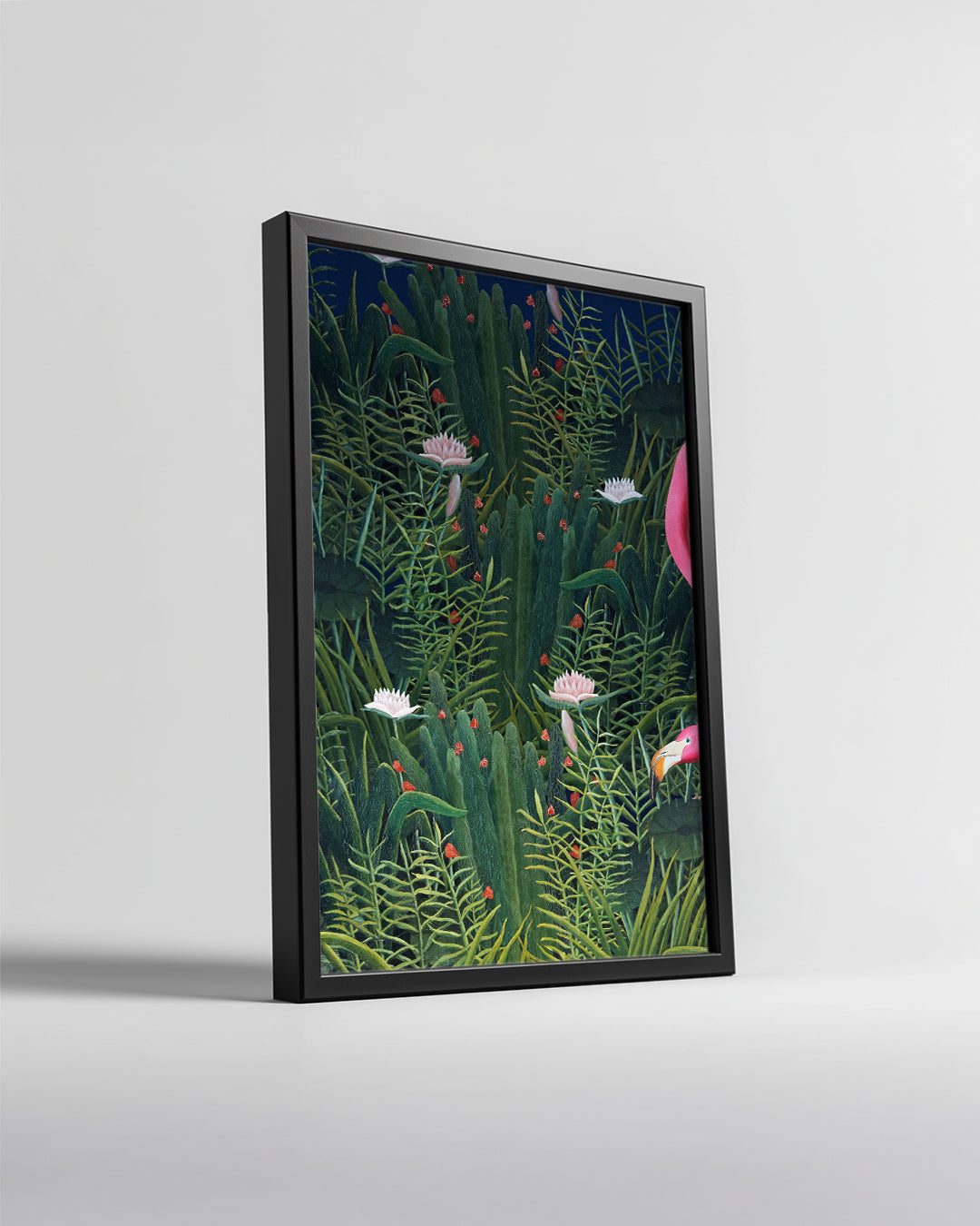 Flamingo - Pembe Tüyler Poster Tablosu