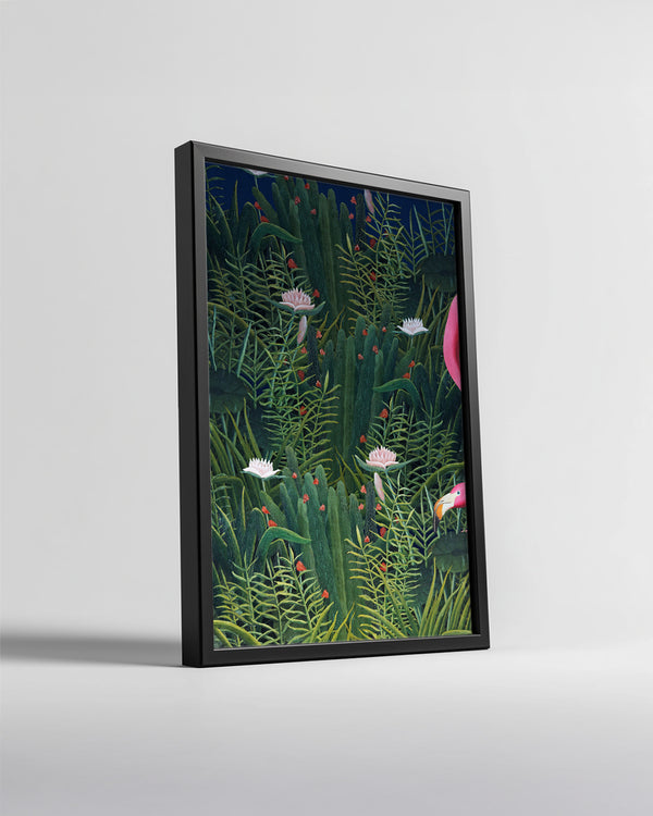 Flamingo - Pembe Tüyler Poster Tablosu