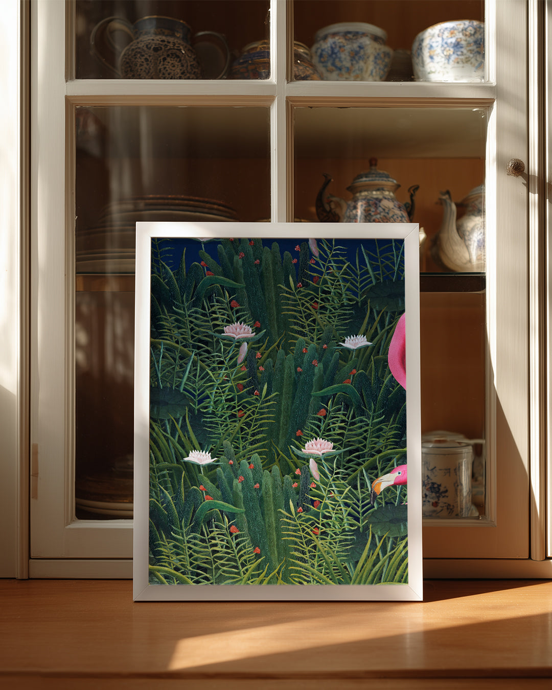 Flamingo - Pembe Tüyler Poster Tablosu