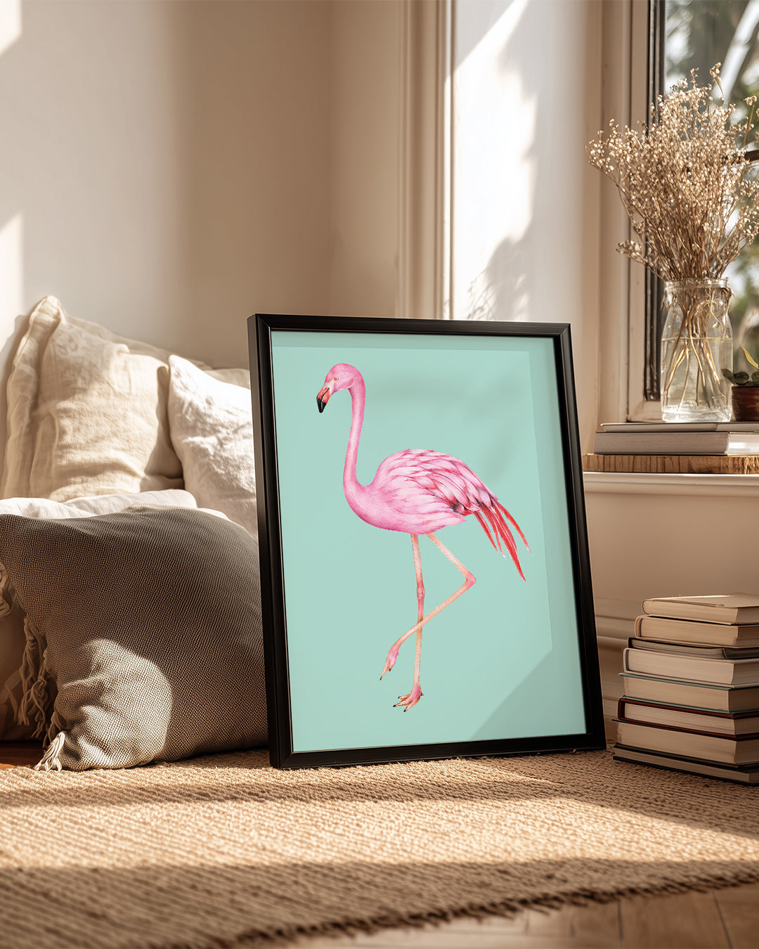 Flamingo - Pembenin Zarafeti Poster Tablosu
