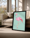 Flamingo - Pembenin Zarafeti Poster Tablosu