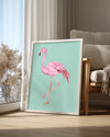 Flamingo - Pembenin Zarafeti Poster Tablosu