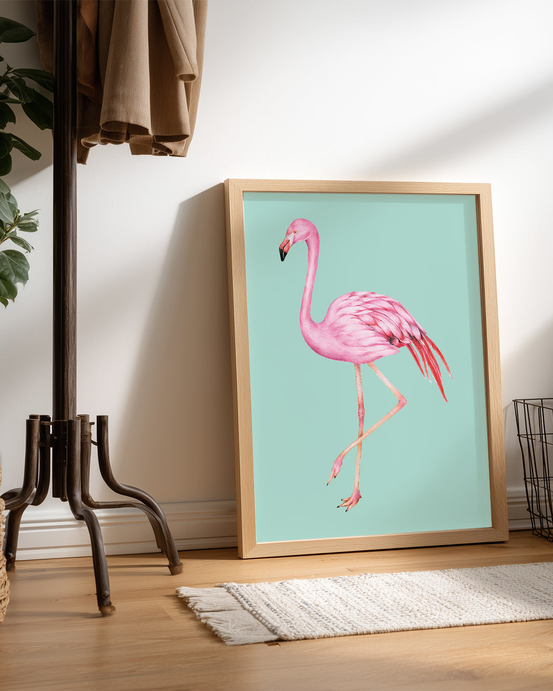 Flamingo - Pembenin Zarafeti Poster Tablosu