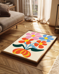 Fleur Bicolore Poster Tablosu