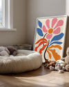Fleur Contrast Poster Tablosu