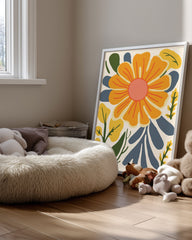 Fleur Groovy Poster Tablosu