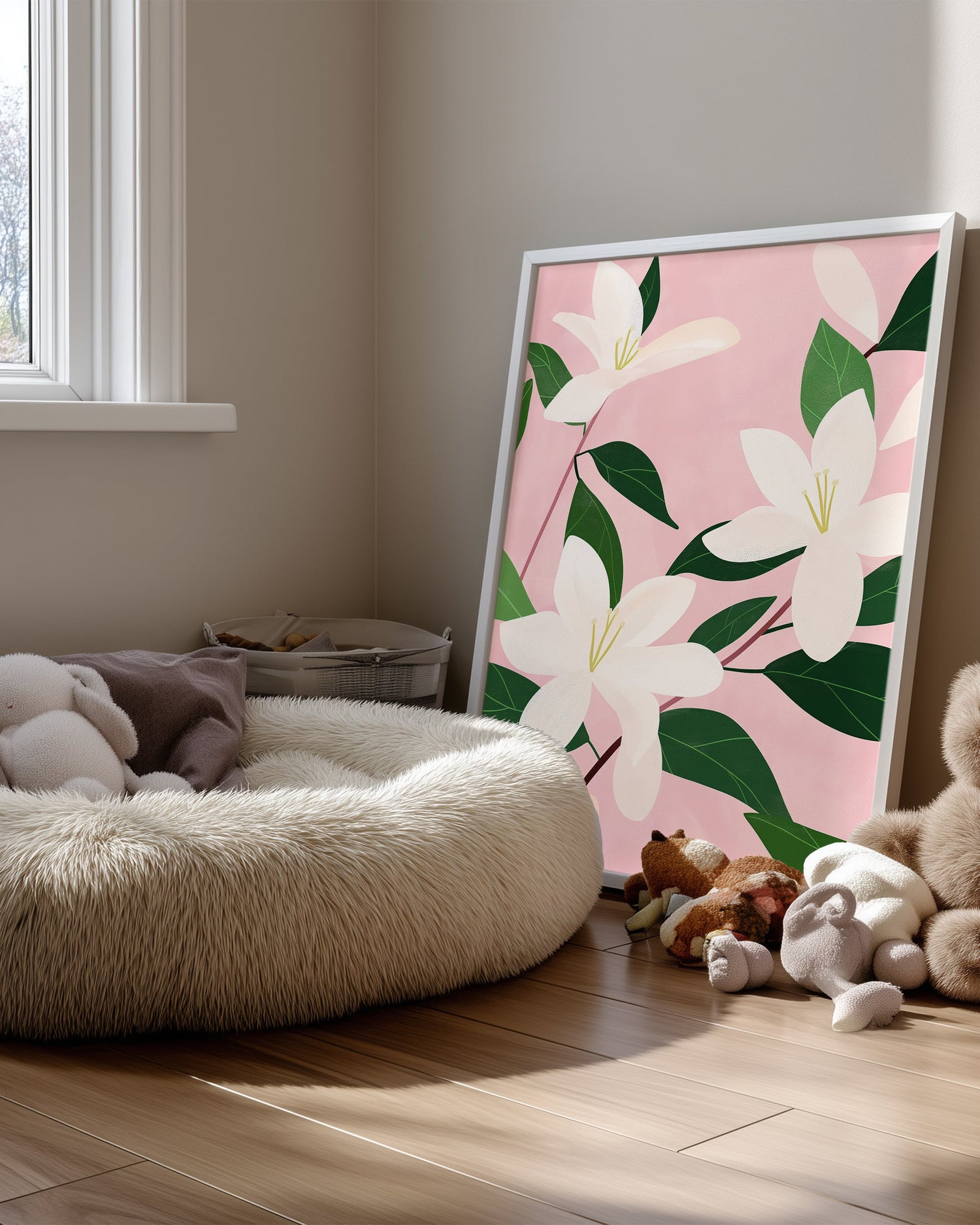 Fleur Pastel Poster Tablosu